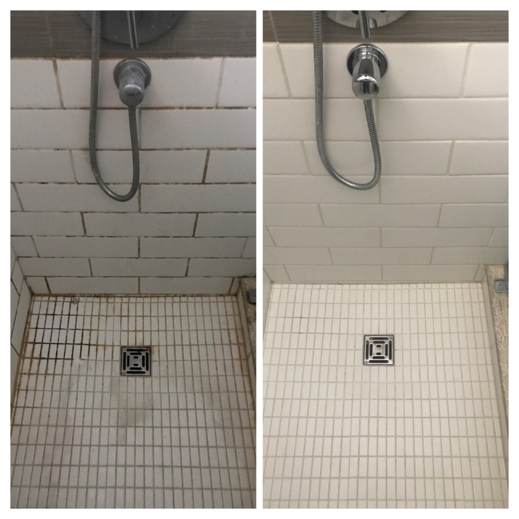 Shower Tile and Grout Cleaning